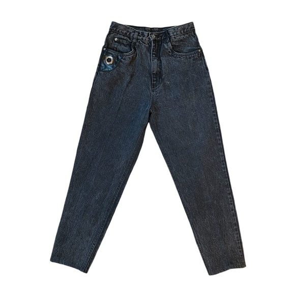 Vintage BonJour Goth Hip Hop Punk High Waisted 100% Cotton Jeans - Picture 3 of 10